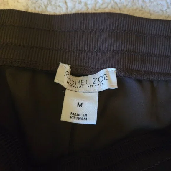 Rachel Zoe Dark Brown Joggers Size M - Picture 4 of 9